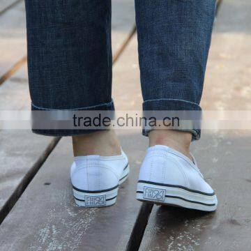 Cheap Price White Women Canvas Shoes photo-4