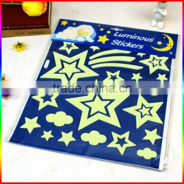 Glow in the Dark Star/moon Wall Puffy Stickers photo-4