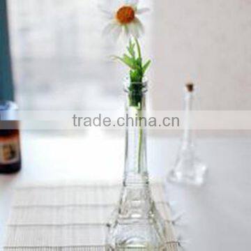 Clear Eiffel Tower Glass Jar Bottle for Flower or Artwork photo-2
