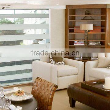 New Roman Style Blinds Fabrics / Peacock Shade