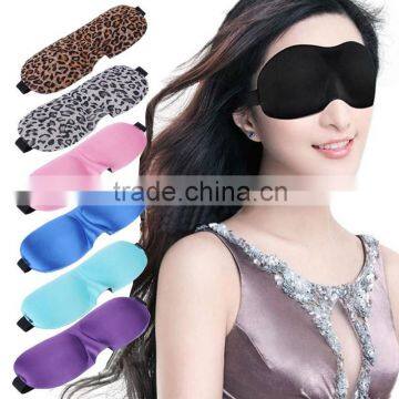 3D Reusable Cute Satin Sleep Eye Mask for Girls
