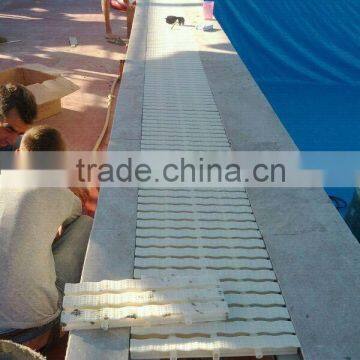 ABS Material Swimming Pool Overflow Grating Tile