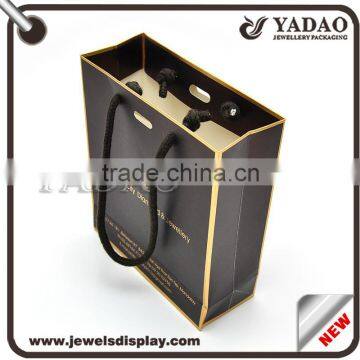 Matte Lamination Colorful Fancy Recycled Paper Shopping Bag With Custom Logo Hot-stamping photo-4