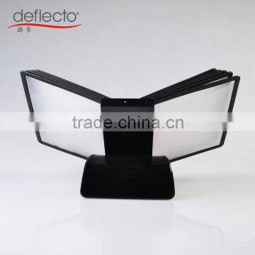 Menu Holder/menu Stand/menu Book With 10 Flips Black photo-4