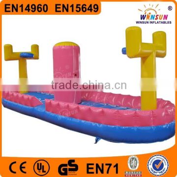 best price pvc tarpaulin inflatable basketball game from China