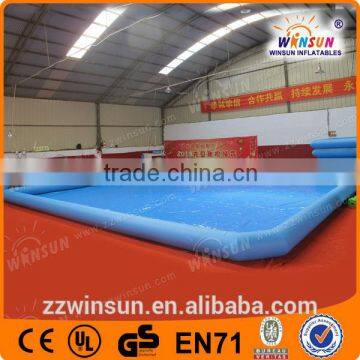 Big 0.9mm PVC pool water waterfall for sale