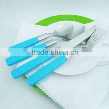 2016 Stainless Steel Cutlery Set With Plastic Handle photo-4