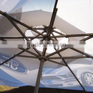 Manufacturer Promotional Custom Print Outdoor Garden Umbrella With Double Layer