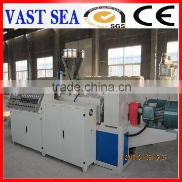 conical double screw extruder