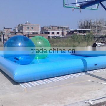 PVC water pool with inflatable walking ball/water dancing balloon/inflatable water walker