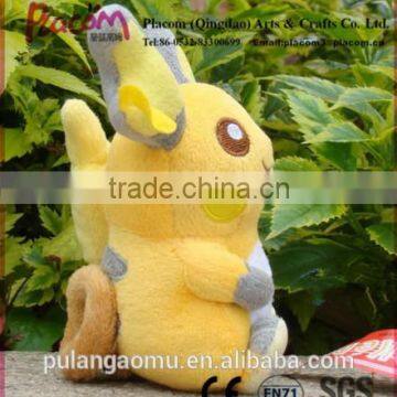 Cheap Cute High-quality Plush Raichu Doll Pokemon Stuffed Animal Toy for Pretty Gift photo-3