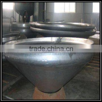 stainless steel conical head tank cover used in power station