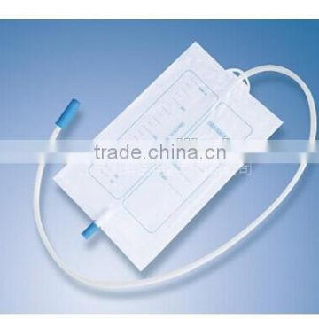 medical plastic urine bag for adult and child with CE ISO GMP TUV SGS