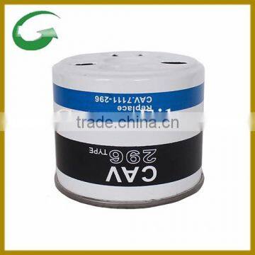 GreenFilter Fuel filter used in tractor CAV296