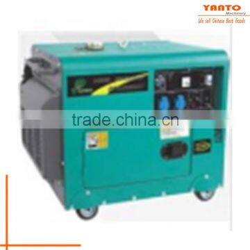 Yanto High power JJDE6500T3 6Kw silent diesel generator with 3 phase diesel generator engine