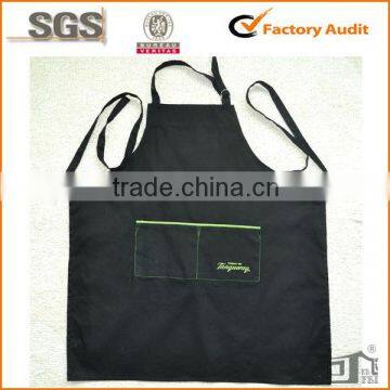 Plain Apron with Front Pocket for Chefs Butchers Kitchen Cooking Craft UK Baking