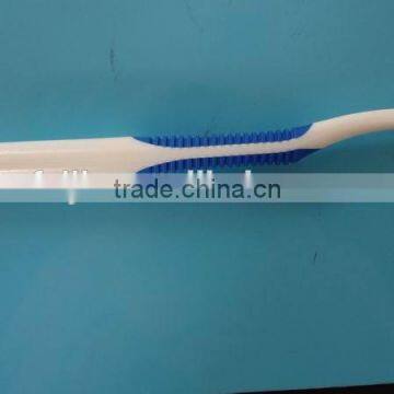 good quality hot sale hotel disposable nylon bristle toothbrush with cap