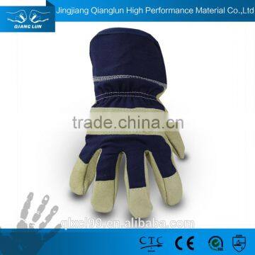 QL handyman flex grip hand warm safety leather gloves south korea