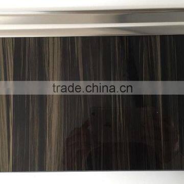 Wood Grain uv Wardrobe Door Panels ,kitchen Cabinet Doors photo-3