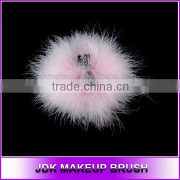 High Quality Pink Turkey Hair Powder Puff