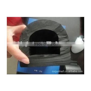 EPDM high quality Anti-collision extruded rubber strip for boat