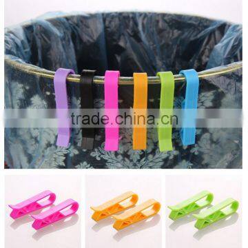 Creative Trash Can Clip Bag Clamp Antiskid Plastic Garbage Clip photo-5