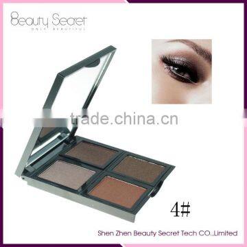 Wholesale 4 color eyeshadow palette packaging morph eyeshadow palette hot