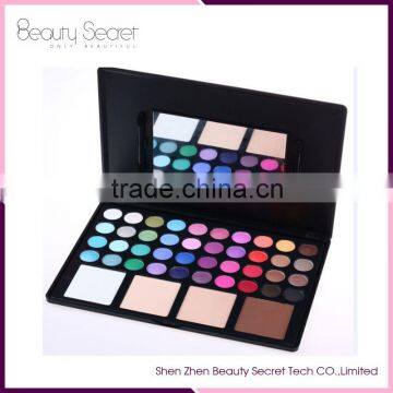Mineral Material 44 Color Pressed Glitter Eyeshadow Makeup Palette Can Oem photo-3