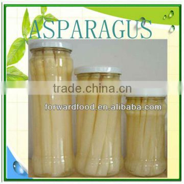 580ml new crop chinese cheap bottled white asparagus