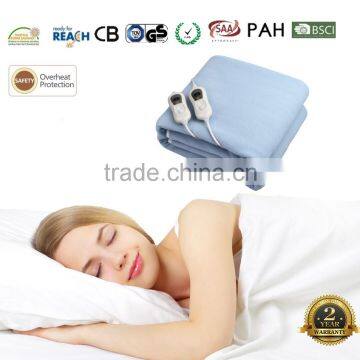 DOUBLE WASHABLE ELECTRIC HEATED UNDER BLANKET