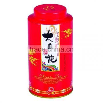 Dahongpao tea packaging tin box