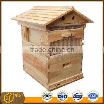 7 frames solid wooden flow beehive for sale/price flow bee hive