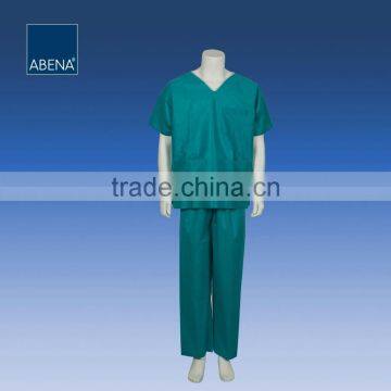 green patient shirt