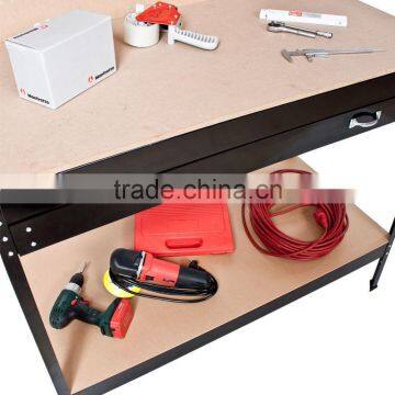 Garage Work Bench Table With Drawer and Peg Board photo-4