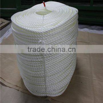 white pp rope for fishery or packing