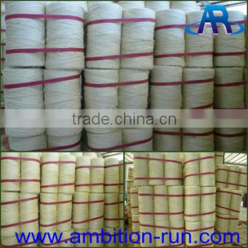 Twisted sisal rope, 1 ply sisal twine