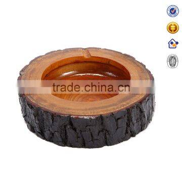 Custom Home Decorative New Wooden Design Resin Cigar Ashtray