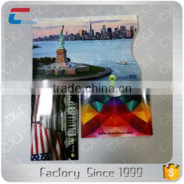 2017 Factory New Anti Tearing Paper Credit Card Sleeves With Customized Printing photo-6