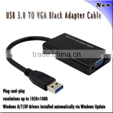 USB 3.0 to VGA Multi Monitor External Video Card Adapter for Windows 7 8- 1920*1080 USB to VGA External Graphics Card