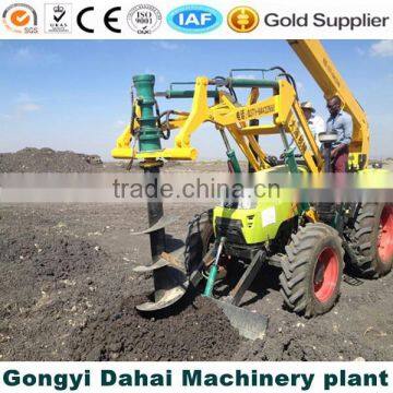 Professional Hydraulic Digging Machine for Pole photo-3