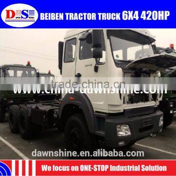 North Benz WEICHAI Engine 420hp 6x4 10wheels BEIBEN Tractor Truck photo-4