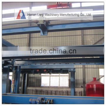 China new type high efficiency aac concrete blocks cutting machine for sale