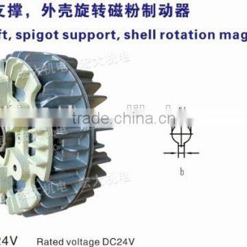 ZA Hollow Shaft Spigot Support Shell Rotation Magnetic Powder Clutch Magnetic Powder Clutch (ten Year Longer Working Life)