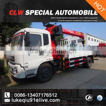 4*2 DONGFENG Truck with SANY PALFINGER Crane 8 Ton