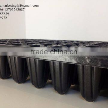 72 Cell Deep Root HIPS Plastic Nersery Seed Starting Tray for SugarCane Seedling Propagation photo-4
