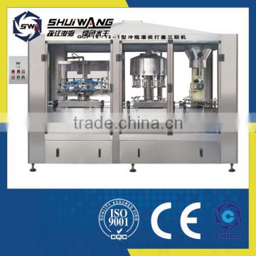 Glass Bottle Wine/Water filling machine from china