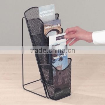 Countertop Wire Mesh Leaflet Holder