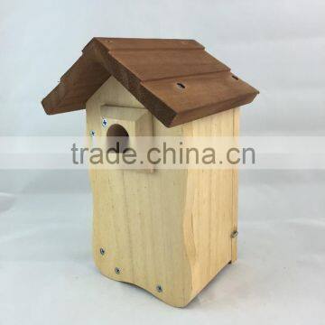 Wooden Bird House Handmade DIY Bird Cage photo-3