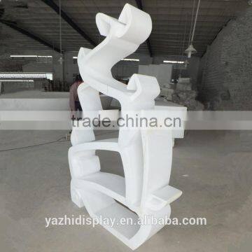 Modern Fiberglass Red Bookcase for Home Decoration photo-2