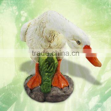 Resin Garden Decor Goose Statue photo-6